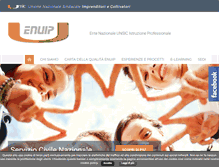 Tablet Screenshot of enuip.it